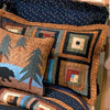 Donna Sharp Midnight Bear Rustic Lodge Quilted Collection Sham
