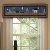 Donna Sharp Midnight Bear Rustic Lodge Quilted Collection Valance/Runner