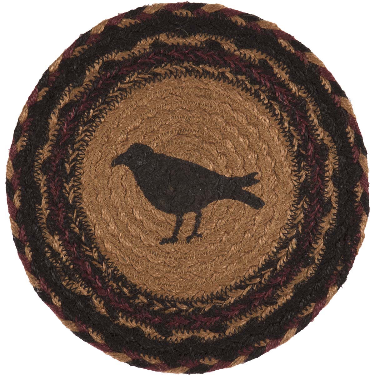 Heritage Farms Jute Oval Placemat 10x15 - On Sale - Bed Bath