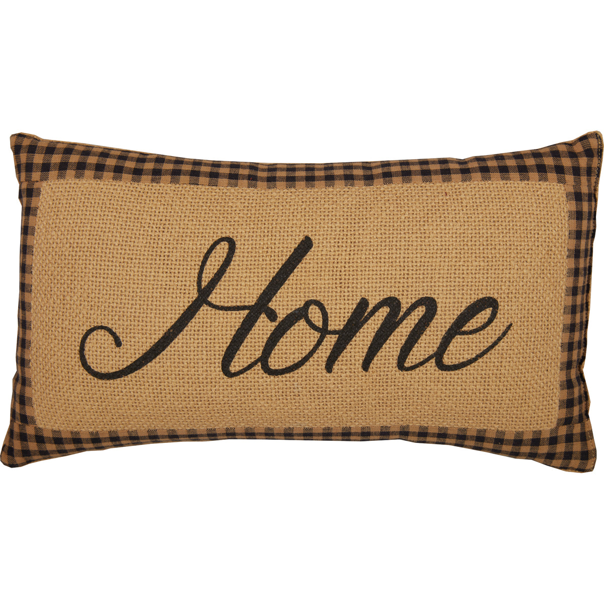 Farmhouse Star Home Pillow 7x13