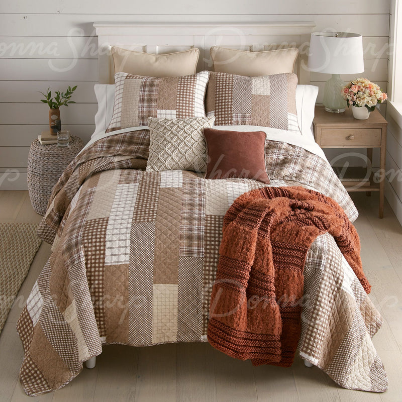 Highland Plaid Cotton Quilted Collection