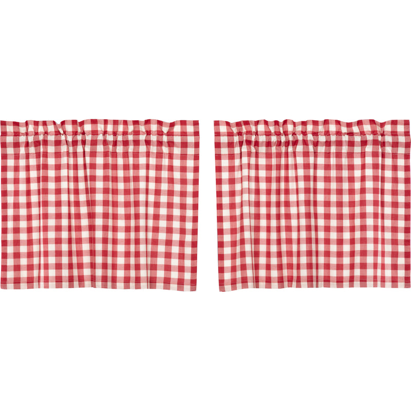 Annie Buffalo Red Check Tier Set of 2 L24xW36