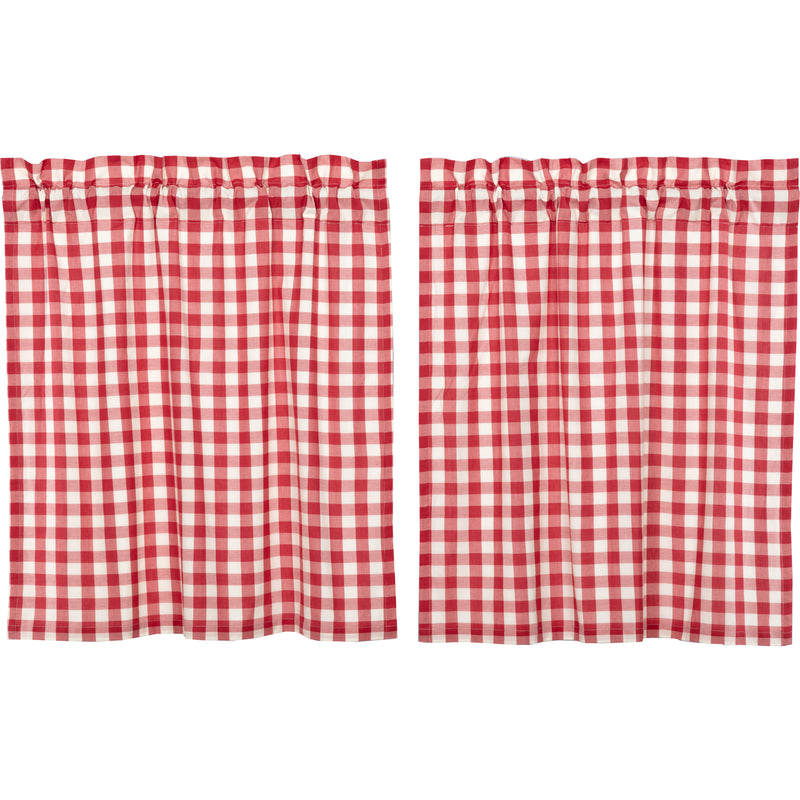 Annie Buffalo Red Check Tier Set of 2 L36xW36