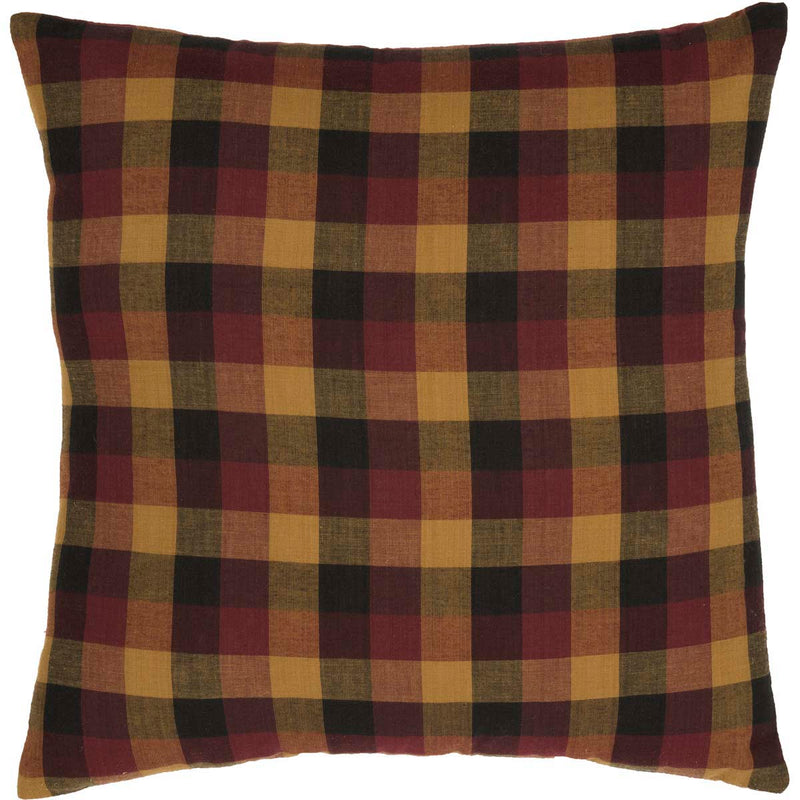 Heritage Farms Primitive Check Fabric Pillow 16x16
