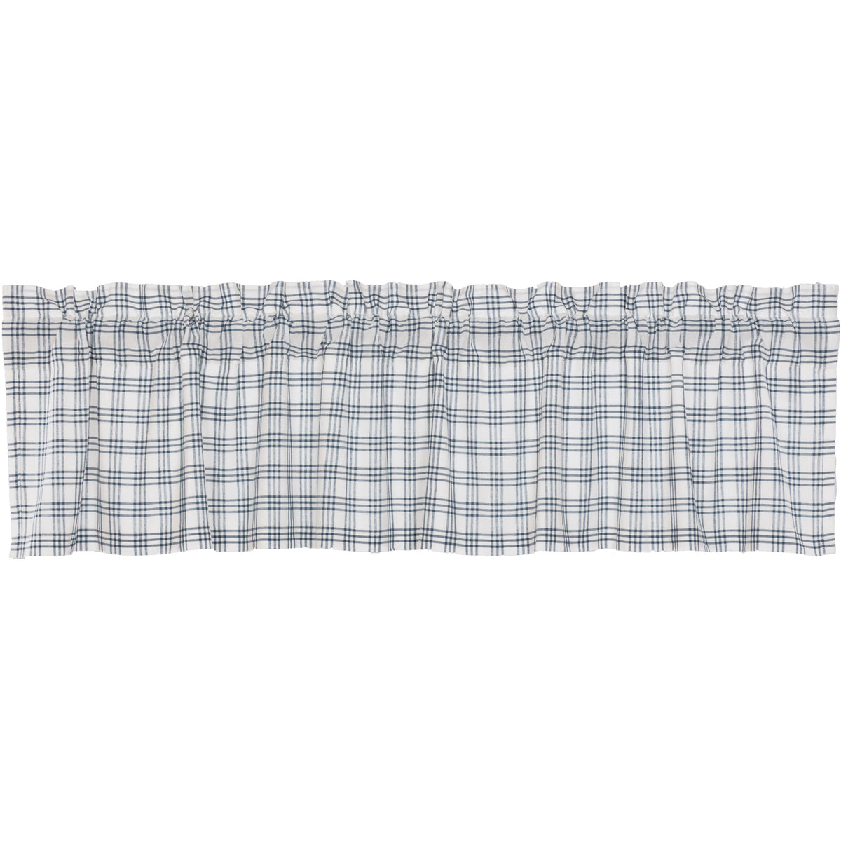 Sawyer Mill Blue Plaid Valance 16x72