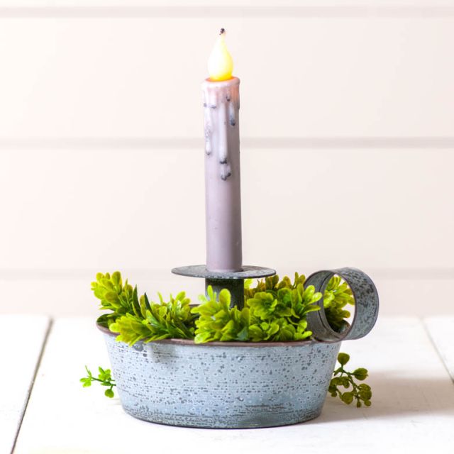 Tapered Pan Candle Holder