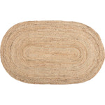 Natural Jute Rug Oval 36x60