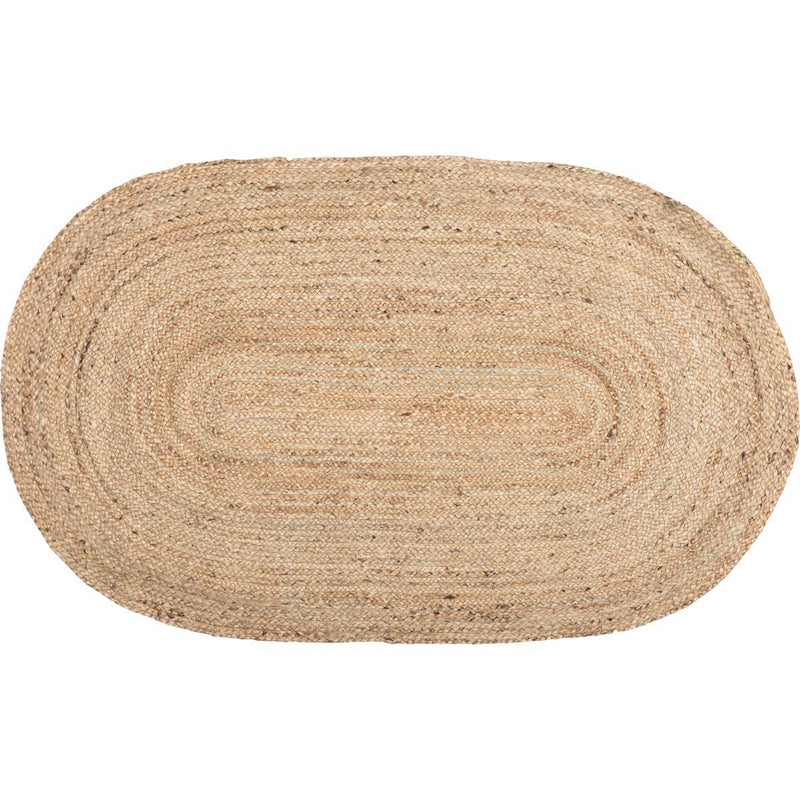 Natural Jute Rug Oval 36x60