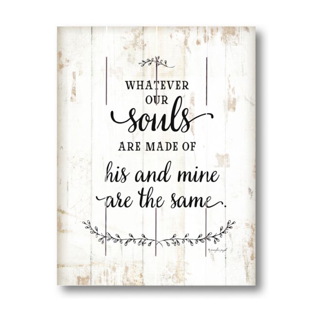 Farmhouse Pallet Wall Art ~ Whatever Our Souls are Made Of