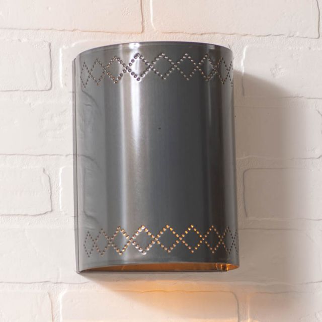 Winslow Sconce Light in Country Tin