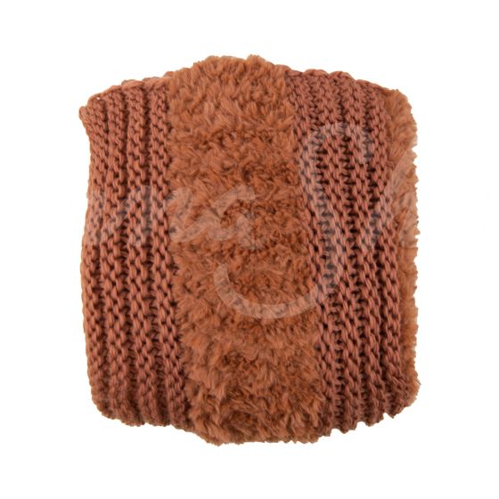 Plush Knit Throw ~ Rust