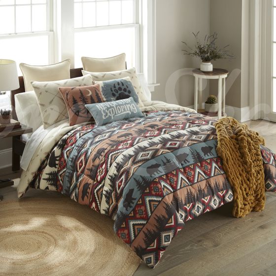 Bear Totem Comforter Collection