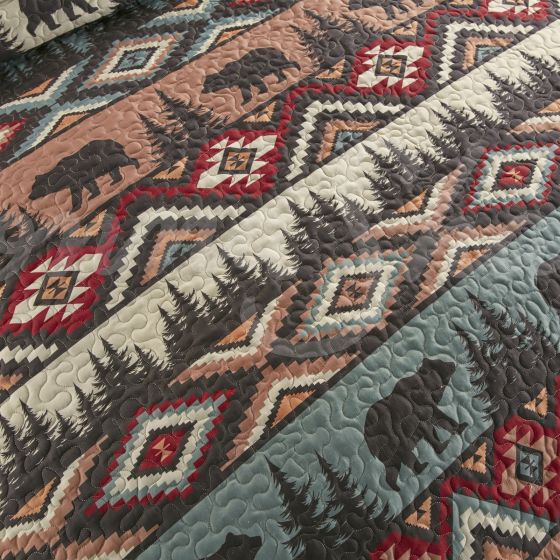 Bear Totem Quilted Collection