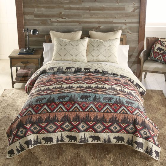 Bear Totem Quilted Collection