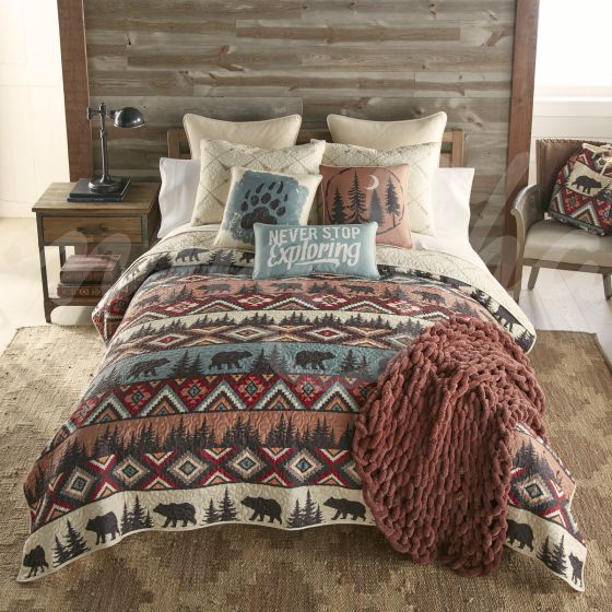 Bear Totem Quilted Collection