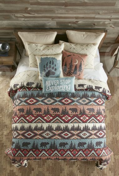 Bear Totem Quilted Collection