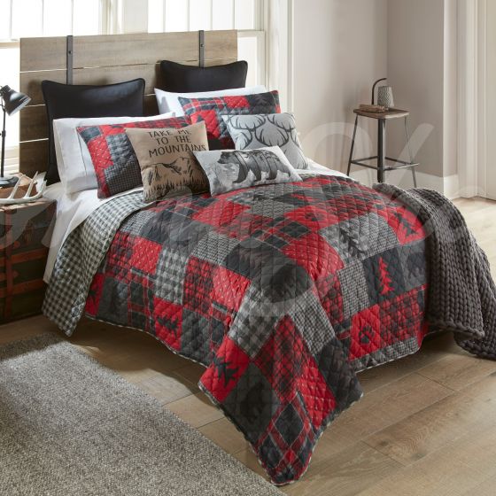 Red Forest Quilted Collection