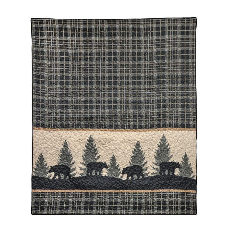 Donna Sharp Bear Walk Rustic Lodge Quilted Collection