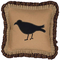 Heritage Farms Primitive Crow Pillow 18x18